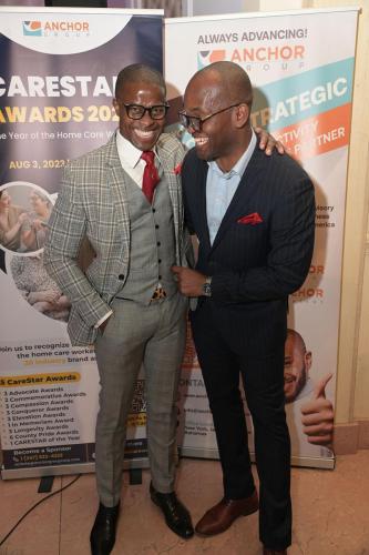 Dr. Victor Mark-Brown and Kevin Howell