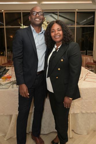 Kevin Howell and Sherly Demosthenes